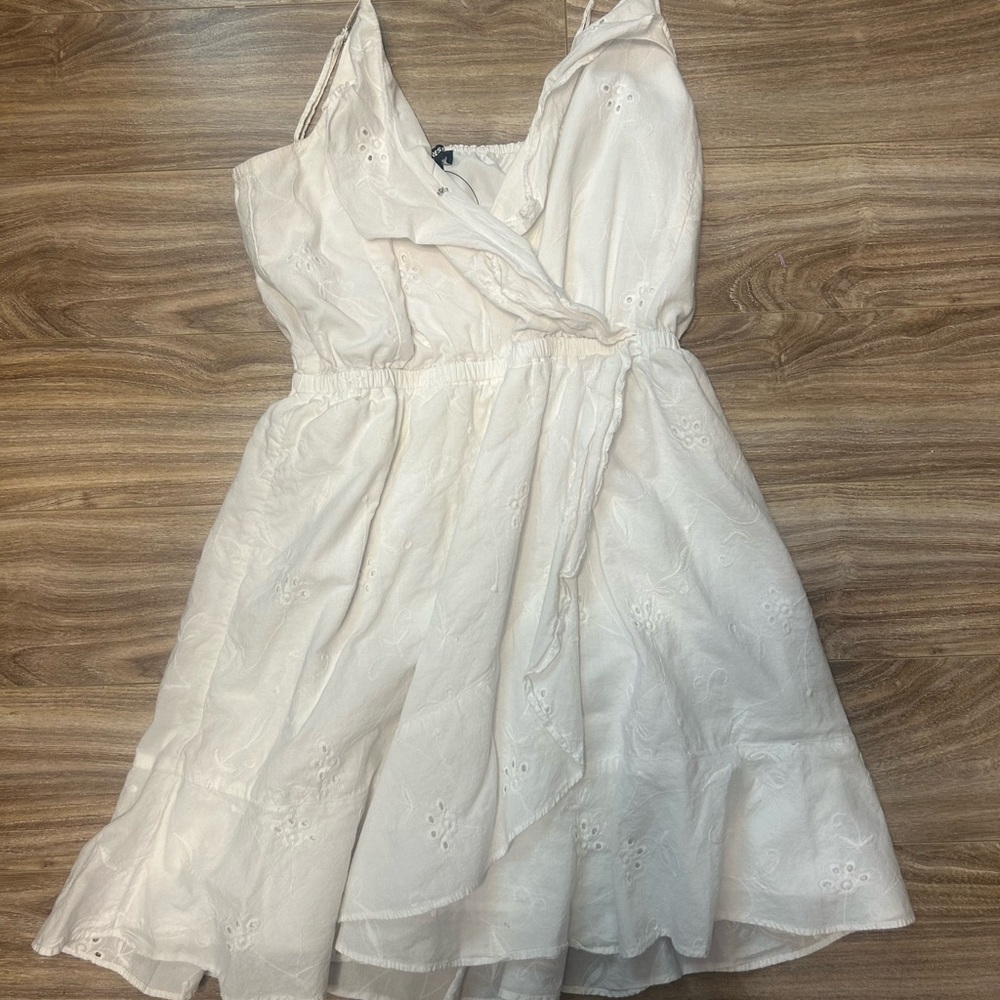 Elegant White Summer Dress